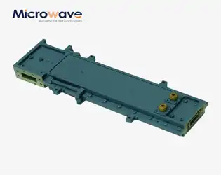 How do the structural design and choice of materials in a High Power Waveguide Differential Phase Shift Circulator contribute to its high-power handling capacity?